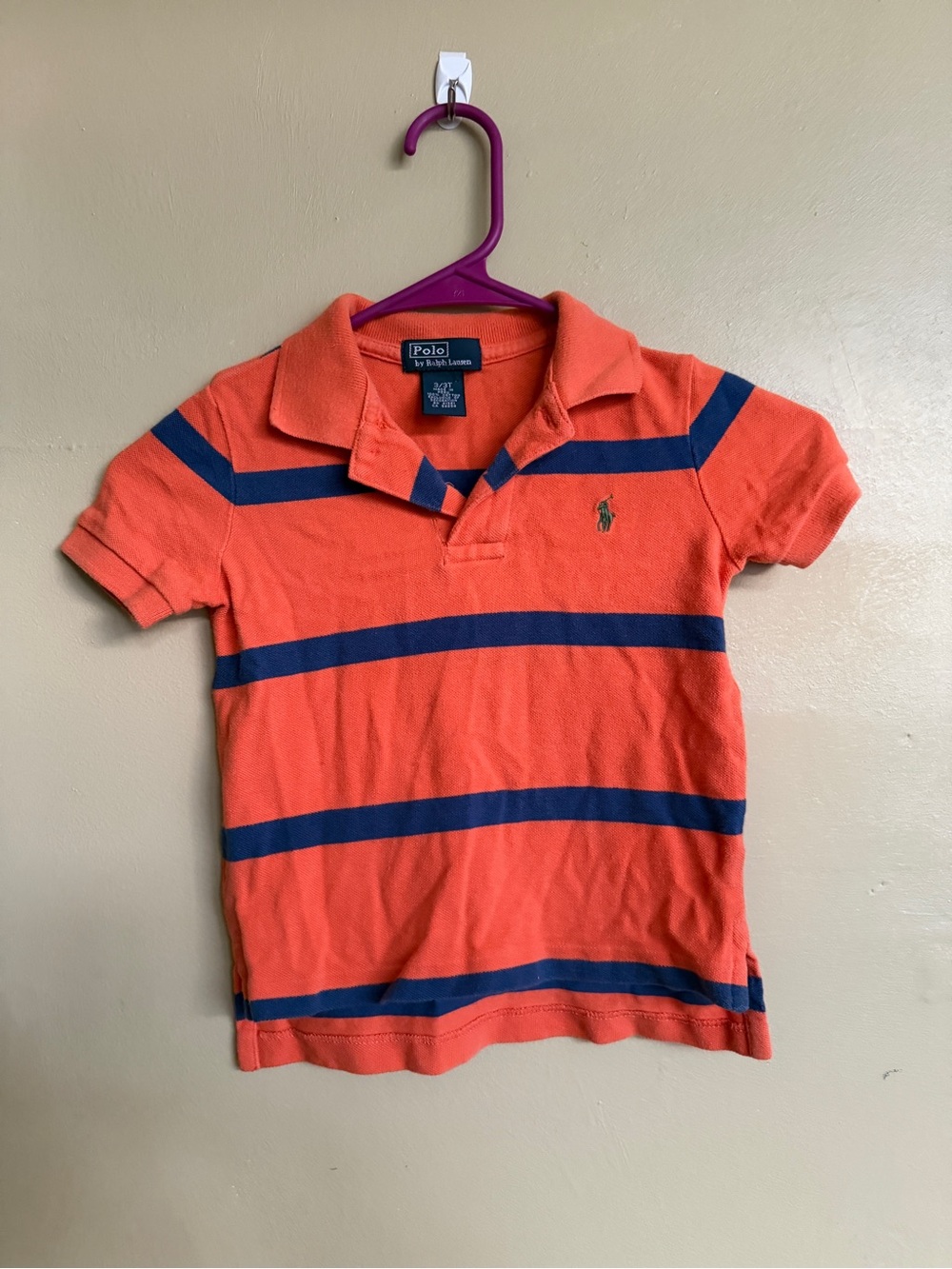 Polo Ralph Lauren Kids 3T Striped Polo Shirt
